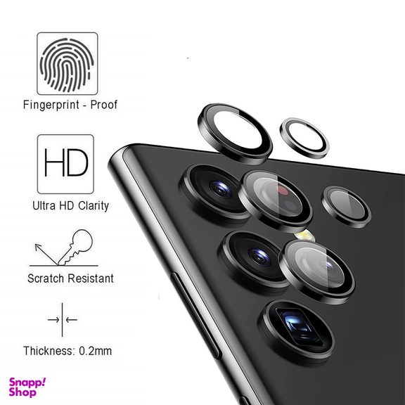 محافظ لنز دوربین بوف مدل ClrFilm مناسب برای گوشی موبایل سامسونگ Galaxy S22 Ultra