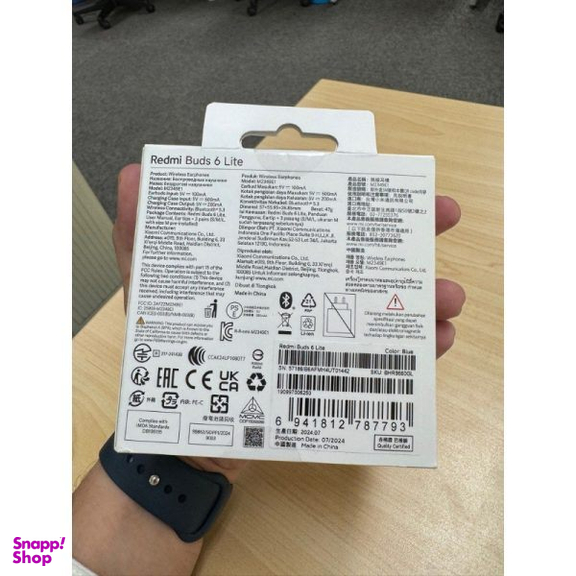 ایرفون بی سیم بلوتوثی شیائومی مدل Redmi Buds 6 Lite M2349E1