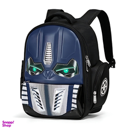 کوله پشتی پسرانه مدل چراغدار تبدیل شوندگان Transformers کد 1688