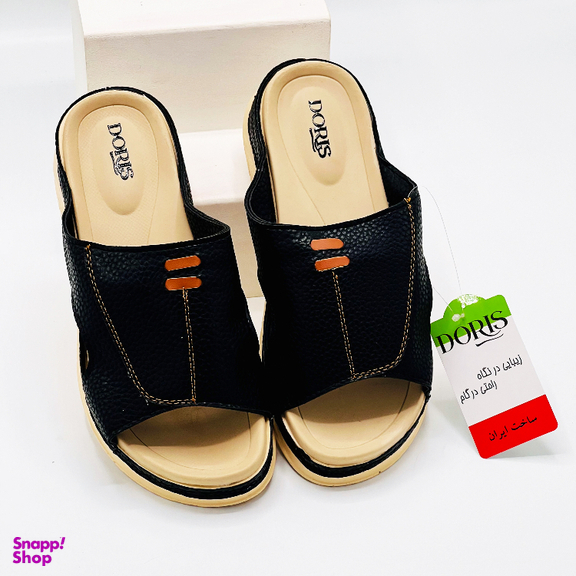 صندل زنانه دوریس مدل شهرزاد کد 02 رنگ مشکی
