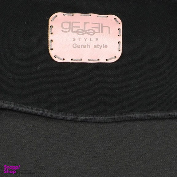 پانچو زنانه گره استایل مدل ققنوس رنگ مشکی