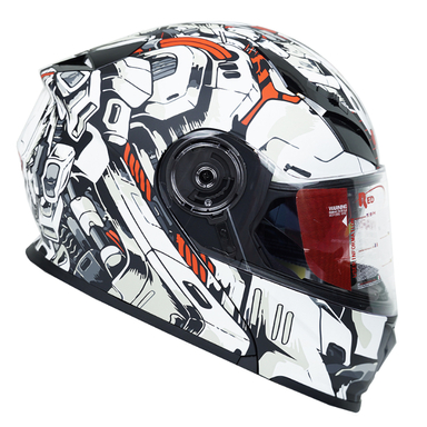 کلاه کاسکت فک متحرک ردلاین مدل 939 Red Luse به همراه کاور