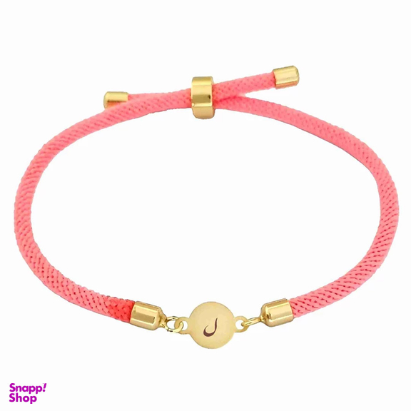 دستبند طلا 18 عیار دخترانه لیردا مدل حروف ل 6755