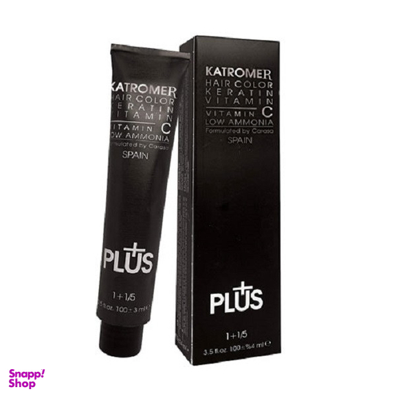 رنگ مو کاترومر شماره A7 رنگ بلوند خاکستری روشن حجم 100 میلی لیتر