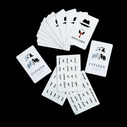 ماسک ایفای نقش به همراه 30 عدد کارت بازی pvc بسته 12 عددی