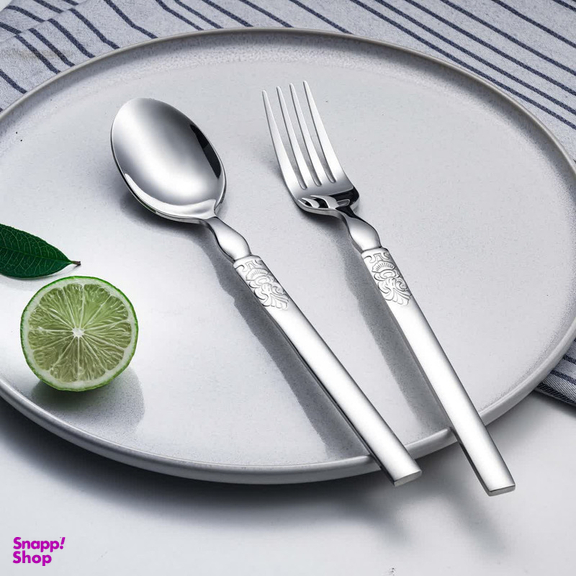 سرویس قاشق و چنگال 12 پارچه جی فی نی مدل T31