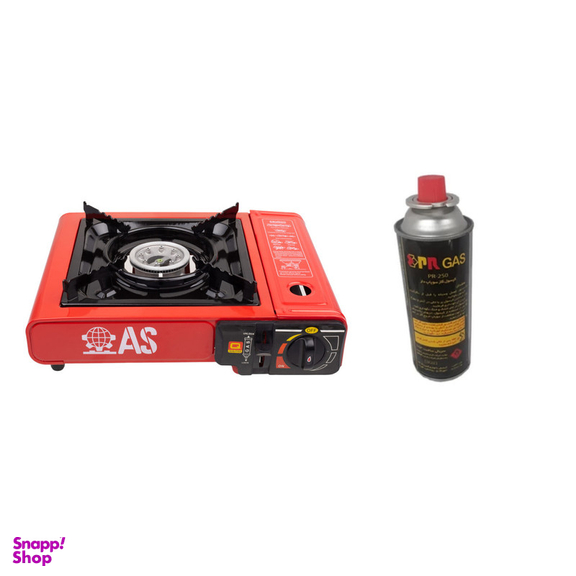 اجاق سفری مدل AS به همراه کپسول گاز سفری