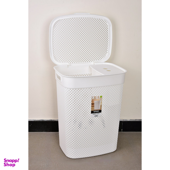 سبد رخت چرک لیمون کد 2136 مجموعه 2 عددی