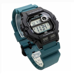 ساعت مچی دیجیتال مردانه کاسیو مدل WS-1400H-4AVDF رنگ آبی نفتی