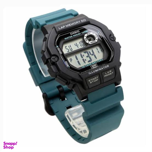 ساعت مچی دیجیتال مردانه کاسیو مدل WS-1400H-4AVDF رنگ آبی نفتی