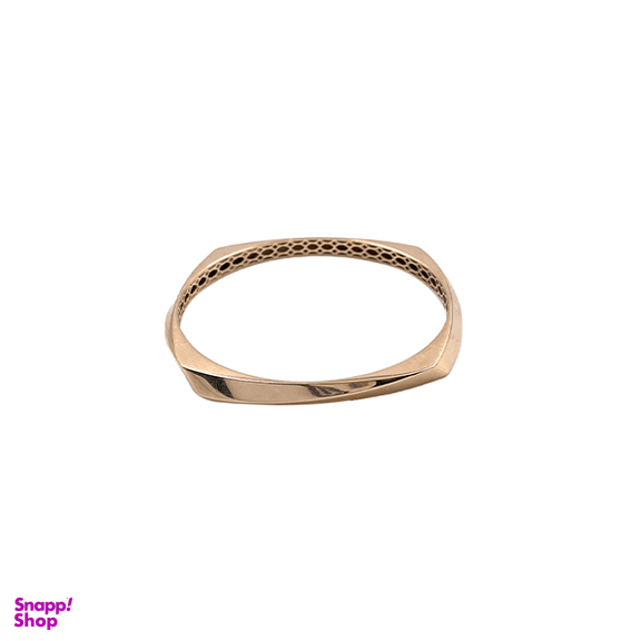 النگو طلا 18 عیار زنانه مدل اپل براق کد 136044