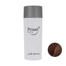 پودر پر پشت کننده مو پرایمر کد 003 وزن 25 گرم رنگ قهوه ای تیره