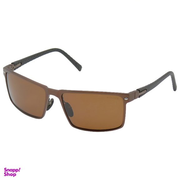 عینک آفتابی مردانه پلیس مدل ویفرر POLICE XD476 رنگ قهوه ای