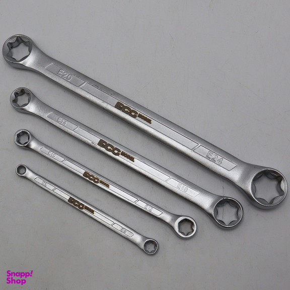 آچار دو سر رینگی مدل داگ کد YP-E06-E24MM مجموعه 4 عددی