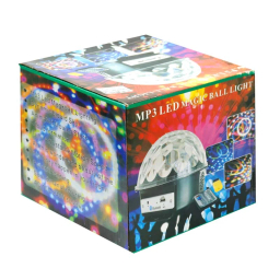 اسپیکر و رقص نور Magic Ball Light مدل Led