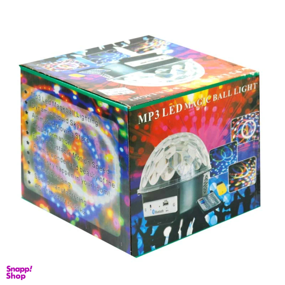 اسپیکر و رقص نور Magic Ball Light مدل Led