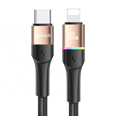 کابل تبدیل USB-C به لایتنینگ یوسمز مدل US-SJ538 طول 1.2 متر