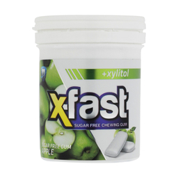 آدامس بدون شکر با طعم سیب ترش  ایکس فست 50 گرم