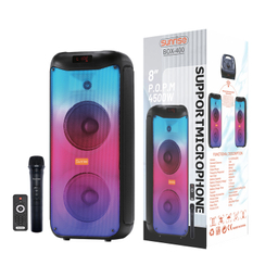 اسپیکر بلوتوثی سان رایز مدل Box-400