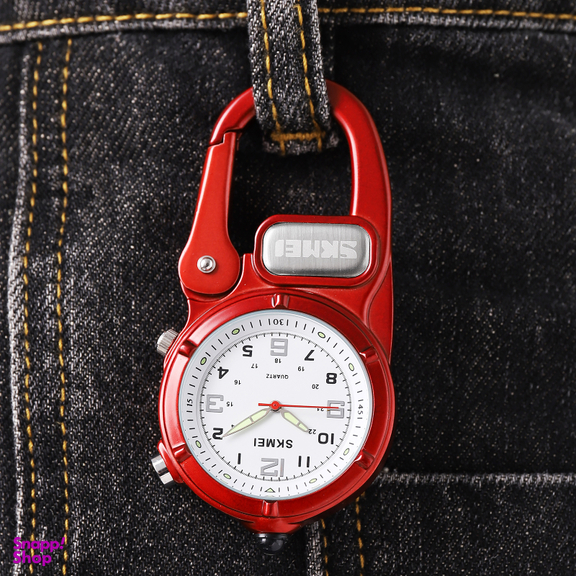 ساعت مچی عقربه ای اسکمی کد 2232 رنگ قرمز