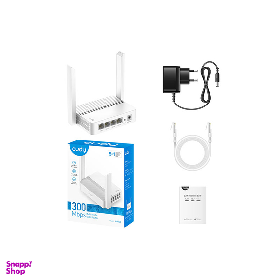 روتر بی سیم کودی مدل Cudy WR300 N300 WI-FI Router