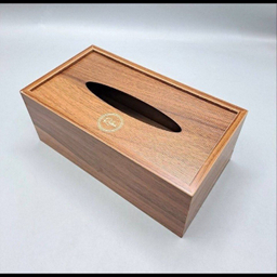 جای دستمال کاغذی چوبی رایکا کد 6633