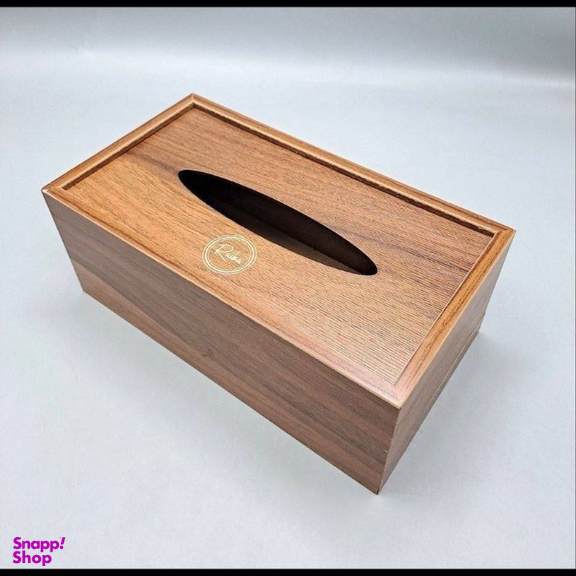 جای دستمال کاغذی چوبی رایکا کد 6633