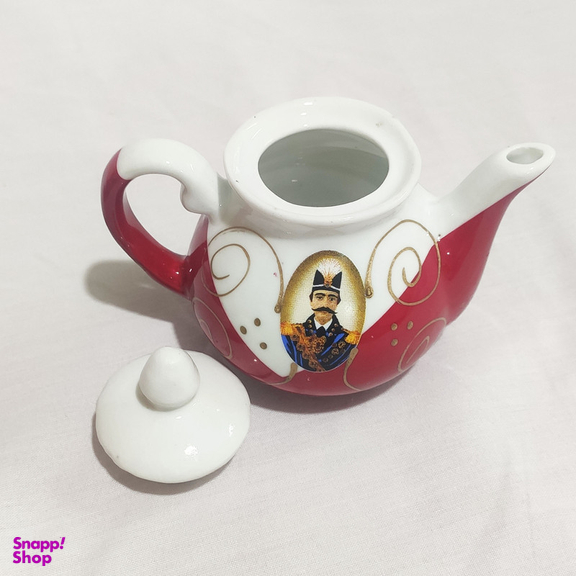 قوری چینی مدل زعفران ناصرالدین