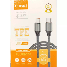 کابل دیتا 65 وات Type-C الدینیو مدل LC441C