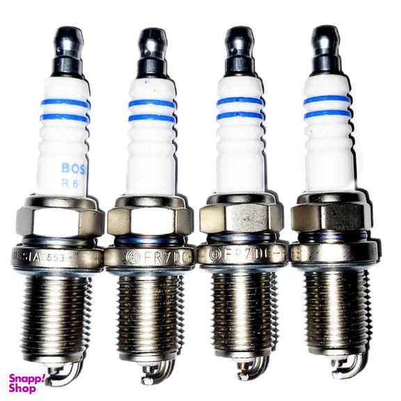 شمع خودرو بوش مدل FR7DC+ بسته 4 عددی
