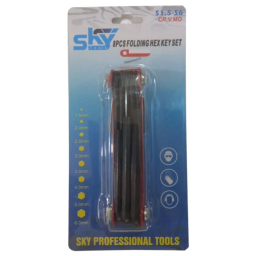 آچار آلن شش گوش اسکای کد DTN-08 مجموعه 8 عددی