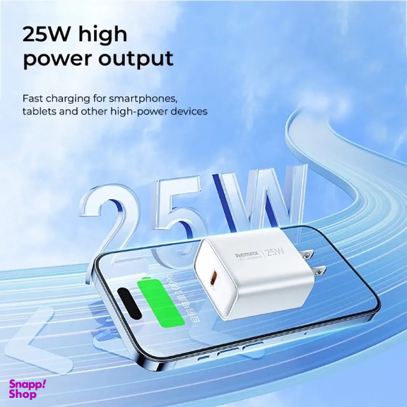 شارژر دیواری 25 وات ریمکس مدل A55 SUPERFAST