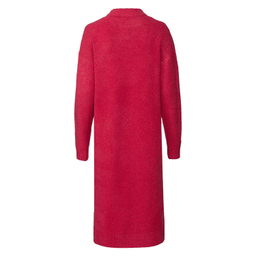 پیراهن بافت زنانه کد ESD03 رنگ‌ قرمز