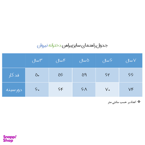 پیراهن دخترانه نیروان مدل 101173