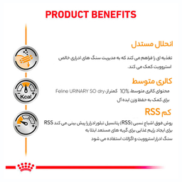 غذای خشک گربه رویال کنین مدل Urinary SO وزن 1.5 کیلوگرم
