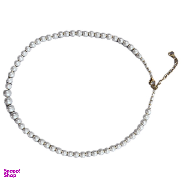 گردنبند زنانه مدل مروارید کد 66