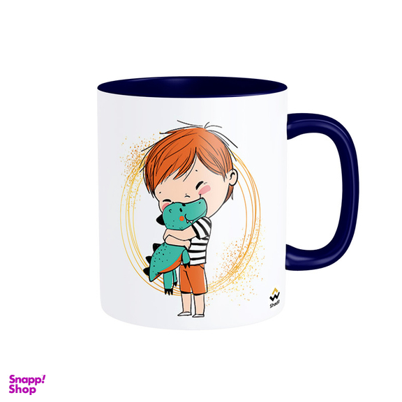 ماگ شادیت طرح پسر مردادی تولدت مبارک کد 103