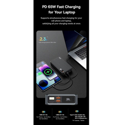 جامپ استارتر و پاوربانک باسئوس مدل Super Energy Pro+ 1600A