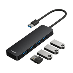 هاب 4 پورت USB 3.0 بیسوس مدل BS-OH080 15cm