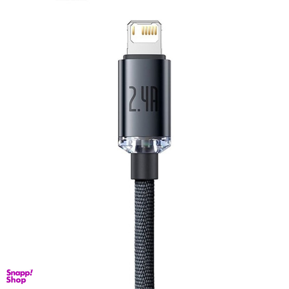 کابل شارژ لایتنینگ بیسوس مدل CAJY000001 Crystal Shine طول 1.2 متر