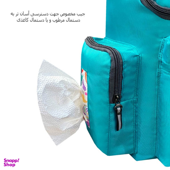 کوله پشتی لوازم کودک فوروارد کد FCLT111-3333 به همراه کیف عایق دار و زیرانداز