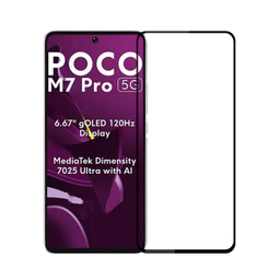 محافظ صفحه نمایش سامورایی مدل ovglass مناسب گوشی موبایل شیائومی Poco M7 Pro