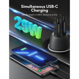 شارژر فندکی 25 وات راو پاور مدل RP-VC032