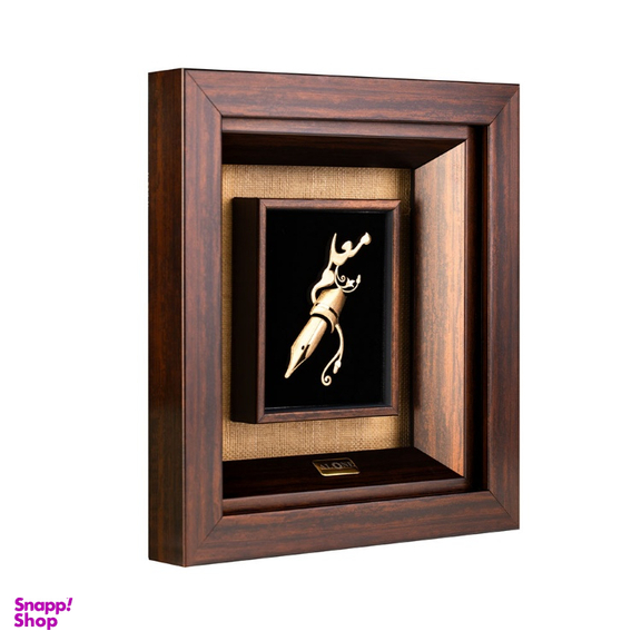 تابلو ورق طلا الون طرح معلم