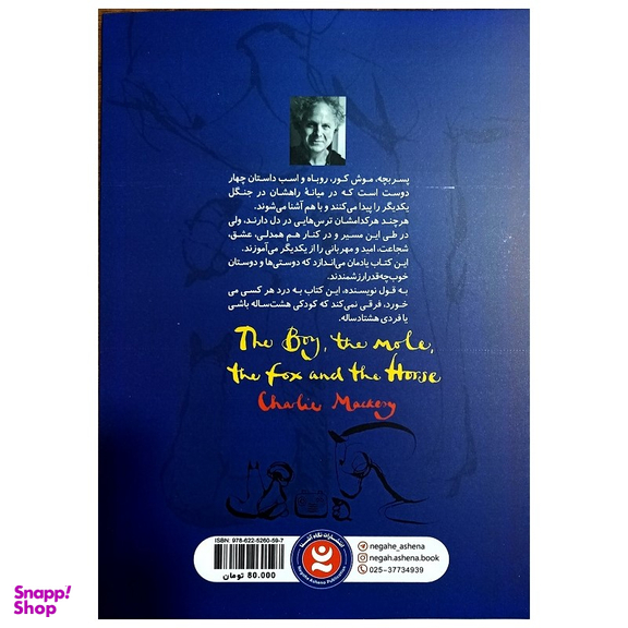 کتاب پسر بچه، موش کور روباه و اسب اثر چارلی مکس انتشارات نگاه آشنا