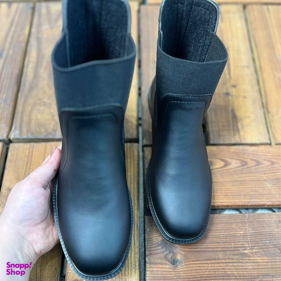 نیم بوت زنانه مدل ساحل کد 1251 رنگ مشکی