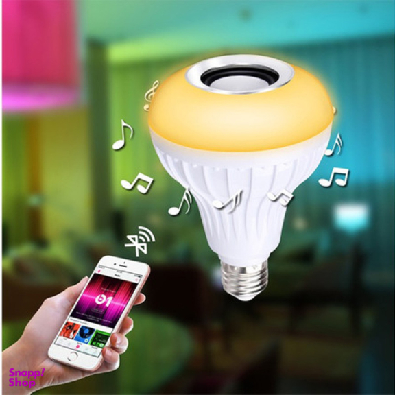 لامپ هوشمند و اسپیکر بلوتوث دیوایس کد Music Bulb
