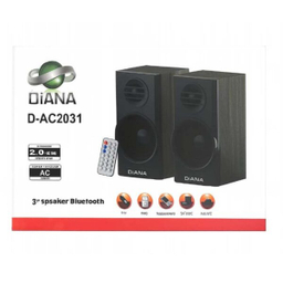 اسپیکر دسکتاپ بلوتوثی دیانا مدل DiANA-AC2031