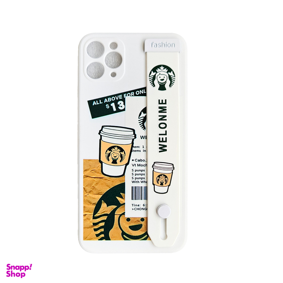 کاور موبایل فشن طرح استارباکس مناسب iPhone 11 Pro Max