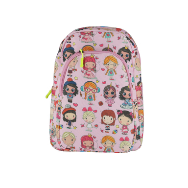 کوله پشتی دخترانه طرح girls کد 789